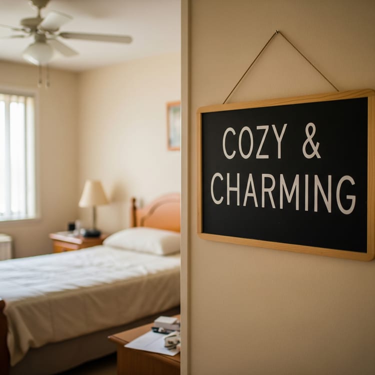 No one cares how “Cozy” your rental is.